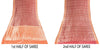 Sanskriti Vintage Saree Pink Soft Pure Silk Brocade Zari Hand Woven Sari 5.5 YD