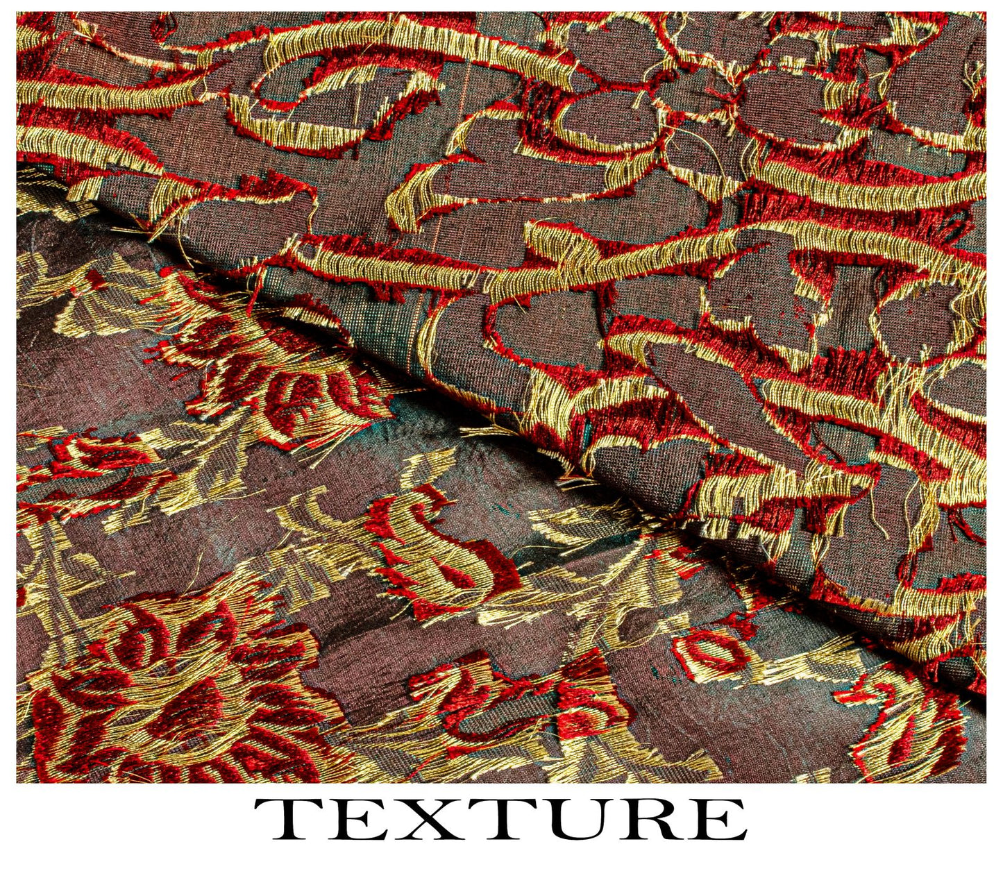 Sanskriti Vintage Saree Green-Wine Pure Silk Kalamkari Brocade Hand Woven Sari