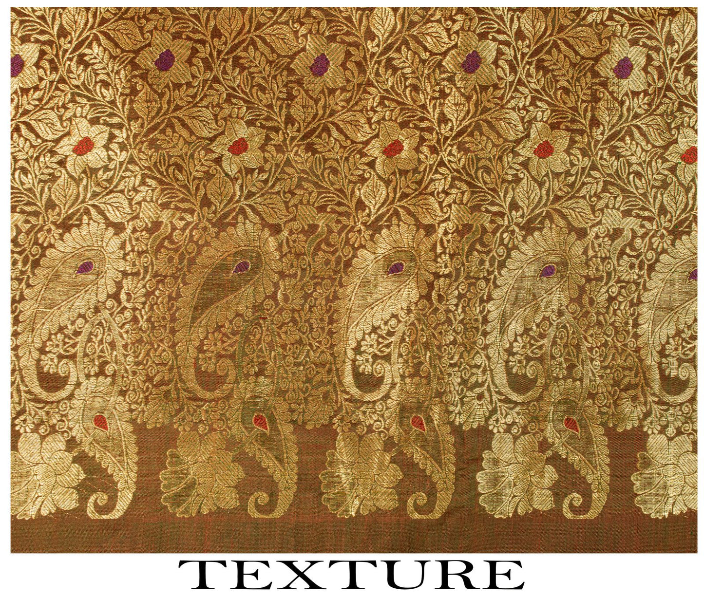 Sanskriti Vintage Saree Red Pure Silk Kanjivaram Zari Hand Woven Wedding 5YDSari