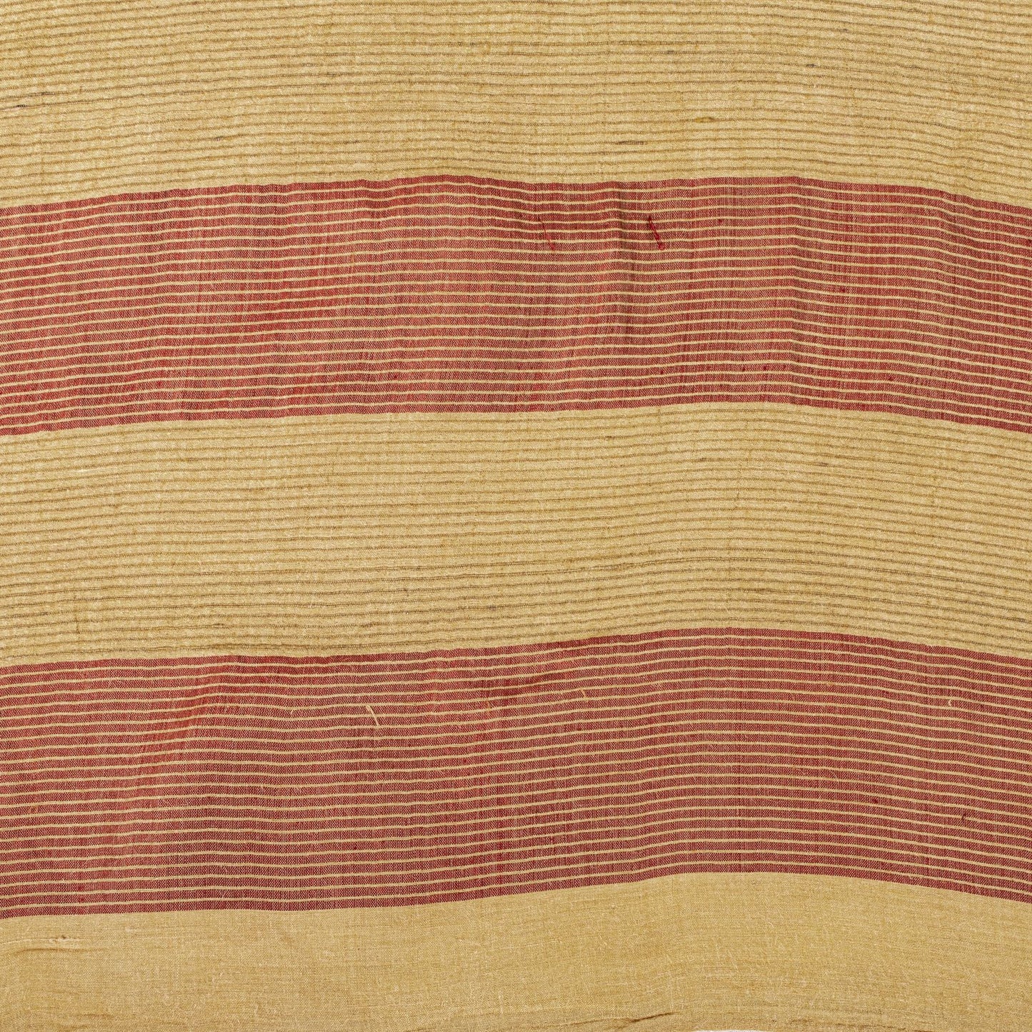 Sanskriti Vintage Saree Yellow Cotton Silk Hand Woven Maheshwari Premium Sari