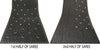 Sanskriti Vintage Black Pure Silk Saree Hand Bead Zardozi Sari 5+YD Craft Fabric