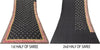 Sanskriti Vintage Black Pure Georgette Saree Hand Beaded Sari 5.5YD Craft Fabric
