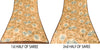 Sanskriti Vintage Brown Pure Crepe Silk Saree Digital Print 6.5+YD Floral Fabric