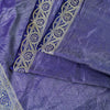 Sanskriti Vintage Purple Pure Silk Saree Brocade Woven 5.5+YD Fabric Blouse Pc
