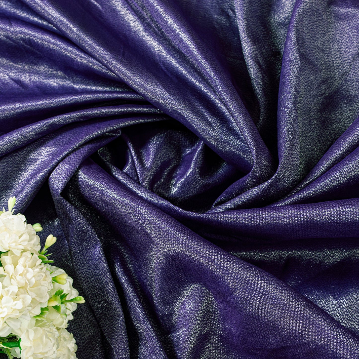 Sanskriti Vintage Purple Pure Silk Saree Brocade Woven 5.5+YD Fabric Blouse Pc