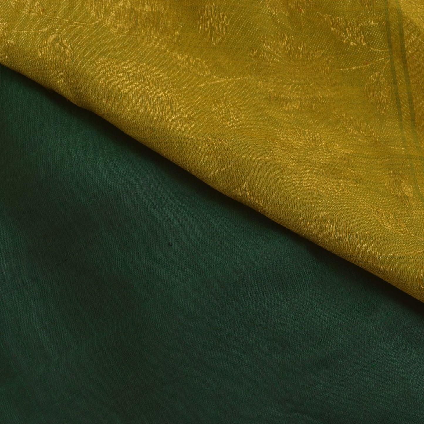 Sanskriti Vintage Soft Green Pure Katan Silk Saree Hand Woven Banarasi Sari 5.5Y