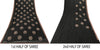 Sanskriti Vintage Black Pure Georgette Saree Hand Embroidery Zari SequinSari 5.5