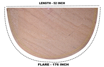 Sanskriti Vintage Purple Long Lehenga Net Mesh Hand Beaded Zardozi Unstitched