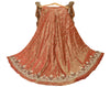 Sanskriti Vintage Red Long Lehenga Art Silk Hand Embroidered Zardozi Unstitch