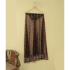 Sanskriti Vintage Brown Long Lehenga Net Mesh Hand Embroidered Zardozi Unstitch