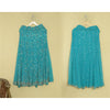 Sanskriti Vintage Blue Long Stitched Indian Lehenga Georgette Hand Beaded Sequin