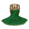 Sanskriti Vintage Green Long Stitched Lehenga 100% Pure Silk Solid & Embroidered
