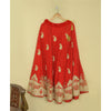 Sanskriti Vintage Red Long Stitched Lehenga Art Silk Hand Embroidered Zardozi