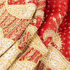 Sanskriti Vintage Red Long Stitched Lehenga Art Silk Hand Embroidered Zardozi
