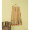 Sanskriti Vintage Cream Long Unstitched Lehenga PureSilk Hand Embroidery Zardozi