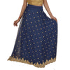 Sanskriti Vintage Blue Long Stitched Lehenga Net Mesh Hand Embroidered Zardozi