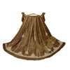 Sanskriti New Brown Pure Silk Unstitched Long Lehenga Hand Embroidered & Woven