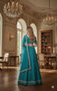 Sanskriti New Blue Pure Satin Silk Lehenga Unstitched Hand Embroidered Zardozi