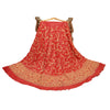 Sanskriti New Red 100% Pure Silk Long Lehenga Hand Embroidery Zardozi Unstitched