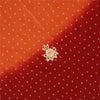 Sanskriti Vintage Orange Art Silk Unstitched Lehenga Hand Embroidered Zardozi