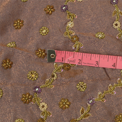 Sanskriti Vintage Purple Art Silk Stitched Lehenga India Hand Embroidery Zardozi
