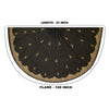 Sanskriti Vintage Black 100%Pure Silk Unstitched Lehenga Hand Embroidery Zardozi