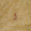 Sanskriti Vintage Golden Pure Silk Stitched Lehenga Hand Embroidered Zardozi