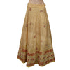 Sanskriti Vintage Golden Pure Silk Stitched Lehenga Hand Embroidered Zardozi