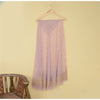 Sanskriti Vintage Pink Net Unstitched Lehenga Hand Embroidered Zardozi Dabka