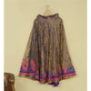Sanskriti Vintage Purple Art Silk Unstitched Lehenga Hand Embroidery ZariZardozi
