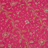 Sanskriti Vintage Pink Georgette Unstitched Lehenga Hand Embroidered Stones Zari