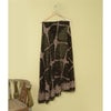Sanskriti Vintage Net Black Unstitched Lehenga Wedding Hand Embroidered Zardozi