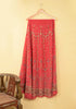 Sanskriti Vintage Peach Georgette Unstitch Lehenga Hand Embroidery Zardozi Stone