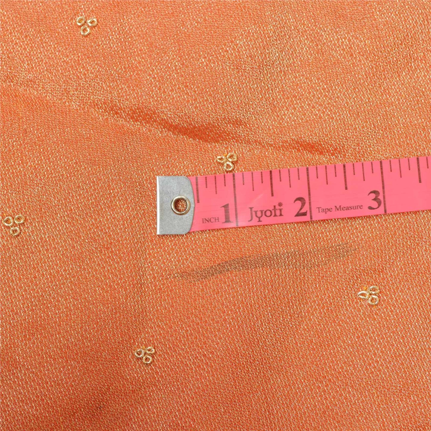 Sanskriti Vintage Orange Pure Silk Unstitched Lehenga Hand Embroidered Zardozi