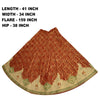 Sanskriti Vintage Red Pure Silk Stitch Lehenga HandEmbroidery Bandhani Gharchola