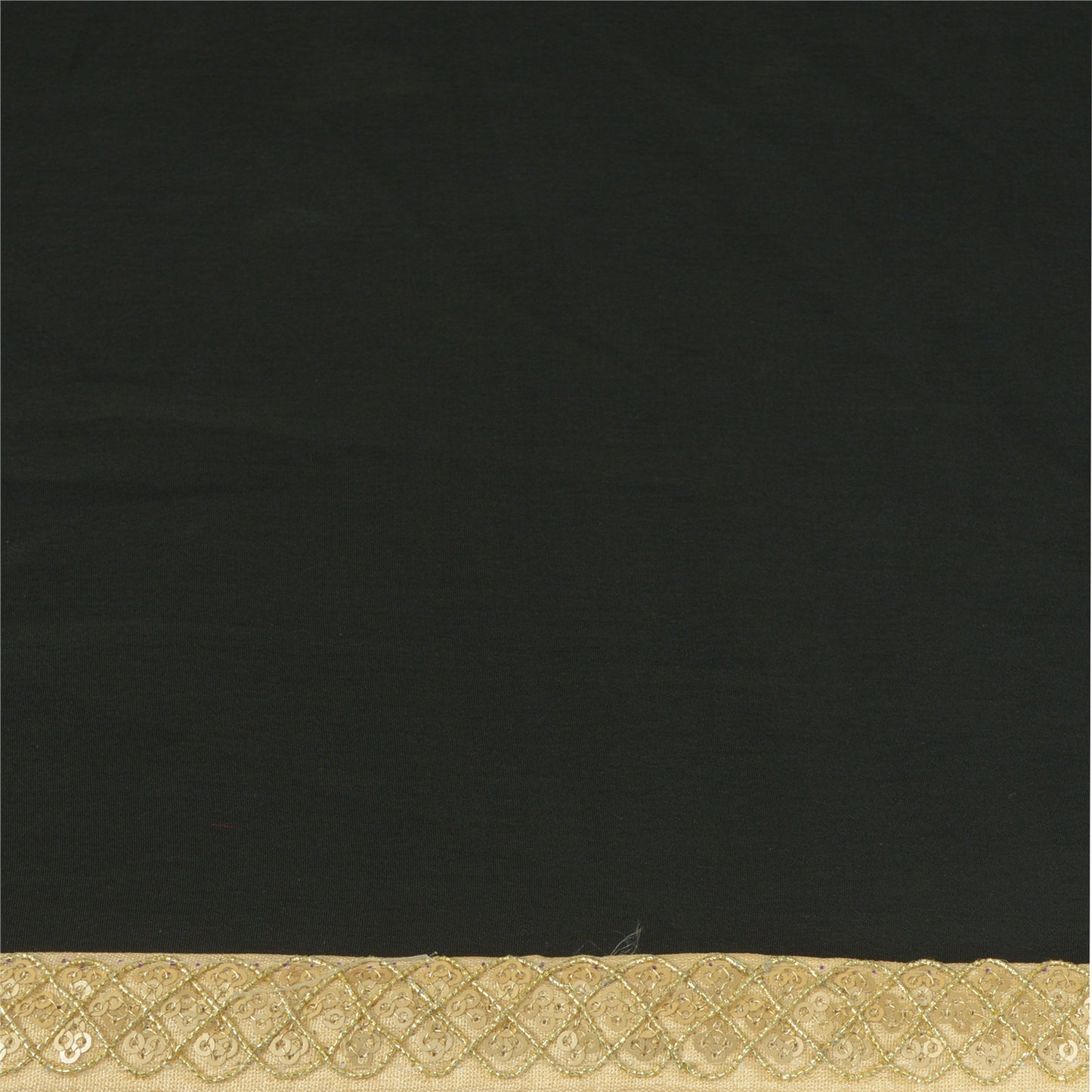 Sanskriti Indian Embroidered Prom Dress Border 1 YD Trim Golden Craft Lace