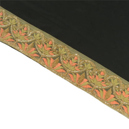 Sanskriti Indian Embroidered Prom Dress Border 1 YD Trim Beige Craft Decor Lace