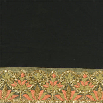 Sanskriti Indian Embroidered Prom Dress Border 1 YD Trim Beige Craft Decor Lace