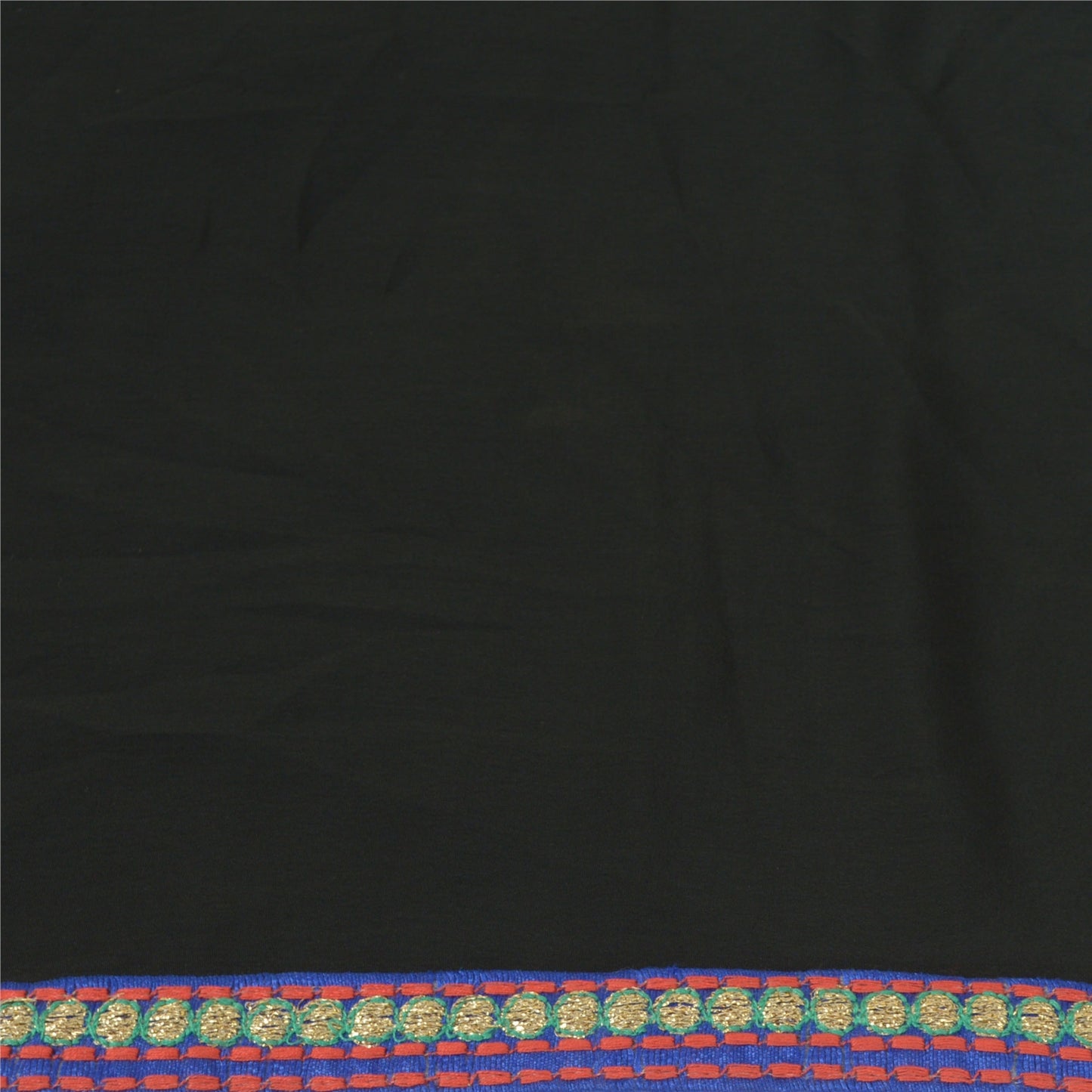 Sanskriti Indian Embroidered Prom Dress Border 1 YD Trim Purple Craft Lace