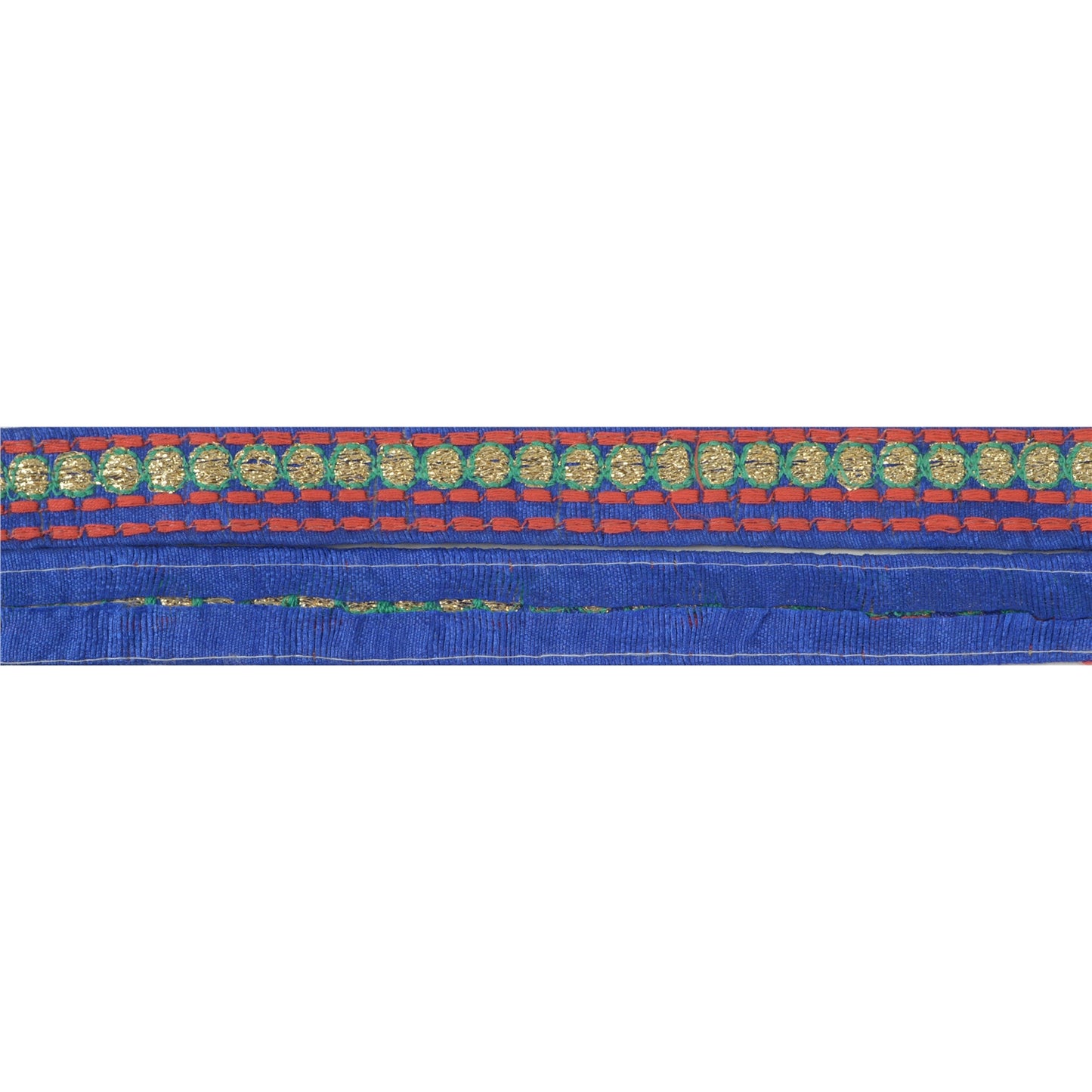 Sanskriti Indian Embroidered Prom Dress Border 1 YD Trim Purple Craft Lace