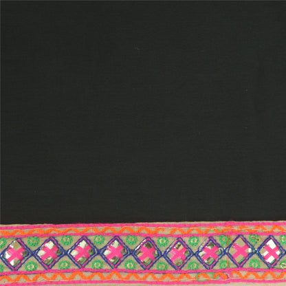 Sanskriti Indian Embroidered Prom Dress Border 1 YD Trim Cream Craft Lace