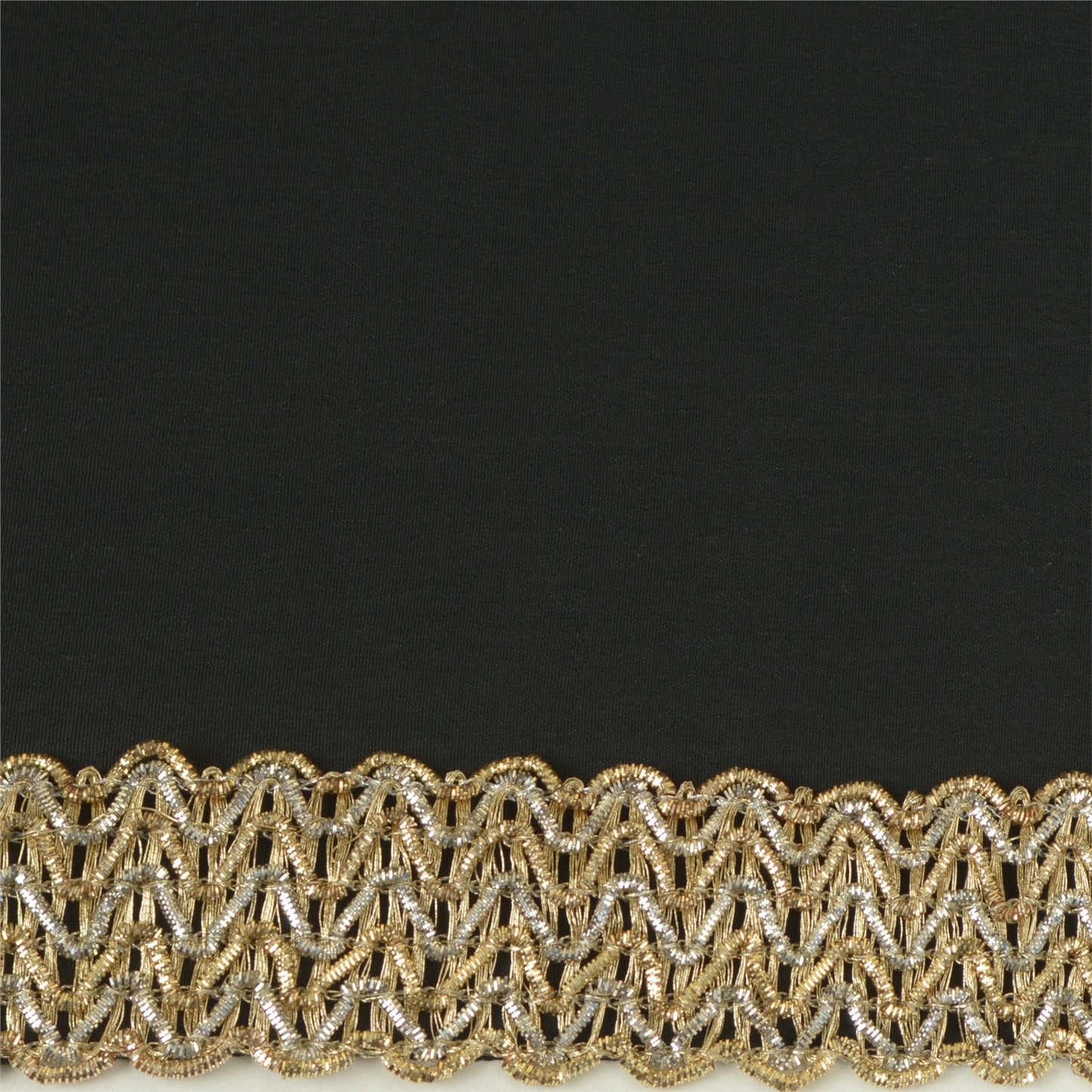 Sanskriti Indian Woven Prom Dress Border 1 YD Trim Golden Craft Lace Zari Work