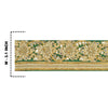 Sanskriti Hand Beaded Party Prom Border 1 YD Trim Green Craft Lace Mirrors