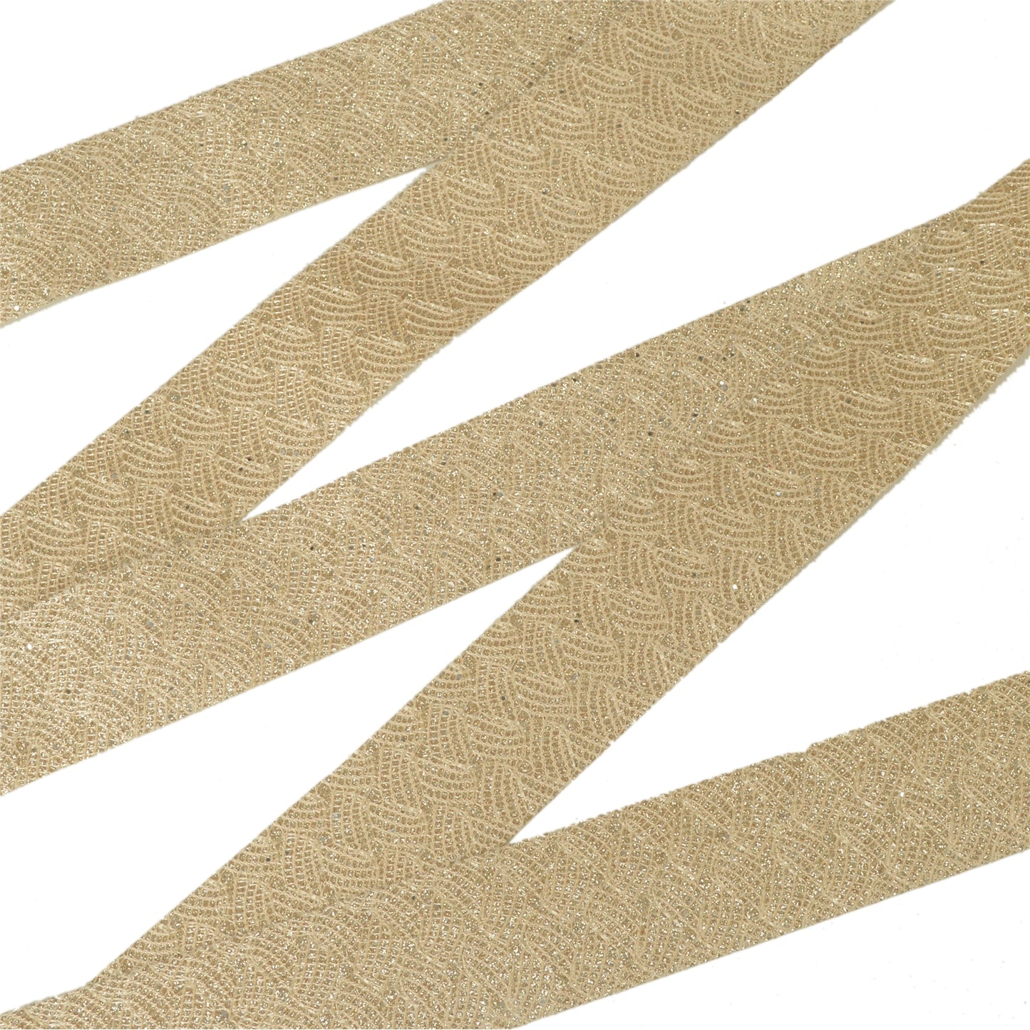 Sanskriti Woven Sparkle Bridal Dress Border 1 YD Trim Sewing Lace Ribbon Golden