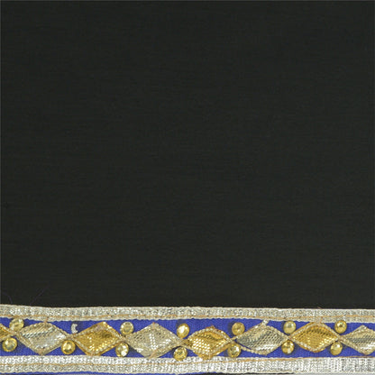 Sanskriti Indian Embroidered Prom Dress Border 1 YD Trim Blue Craft Decor Lace