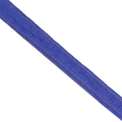 Sanskriti Indian Embroidered Prom Dress Border 1 YD Trim Blue Craft Decor Lace