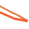 Sanskriti Handmade Dress Sewing 1" W Border 1 YD Trim Orange Craft Decor Lace