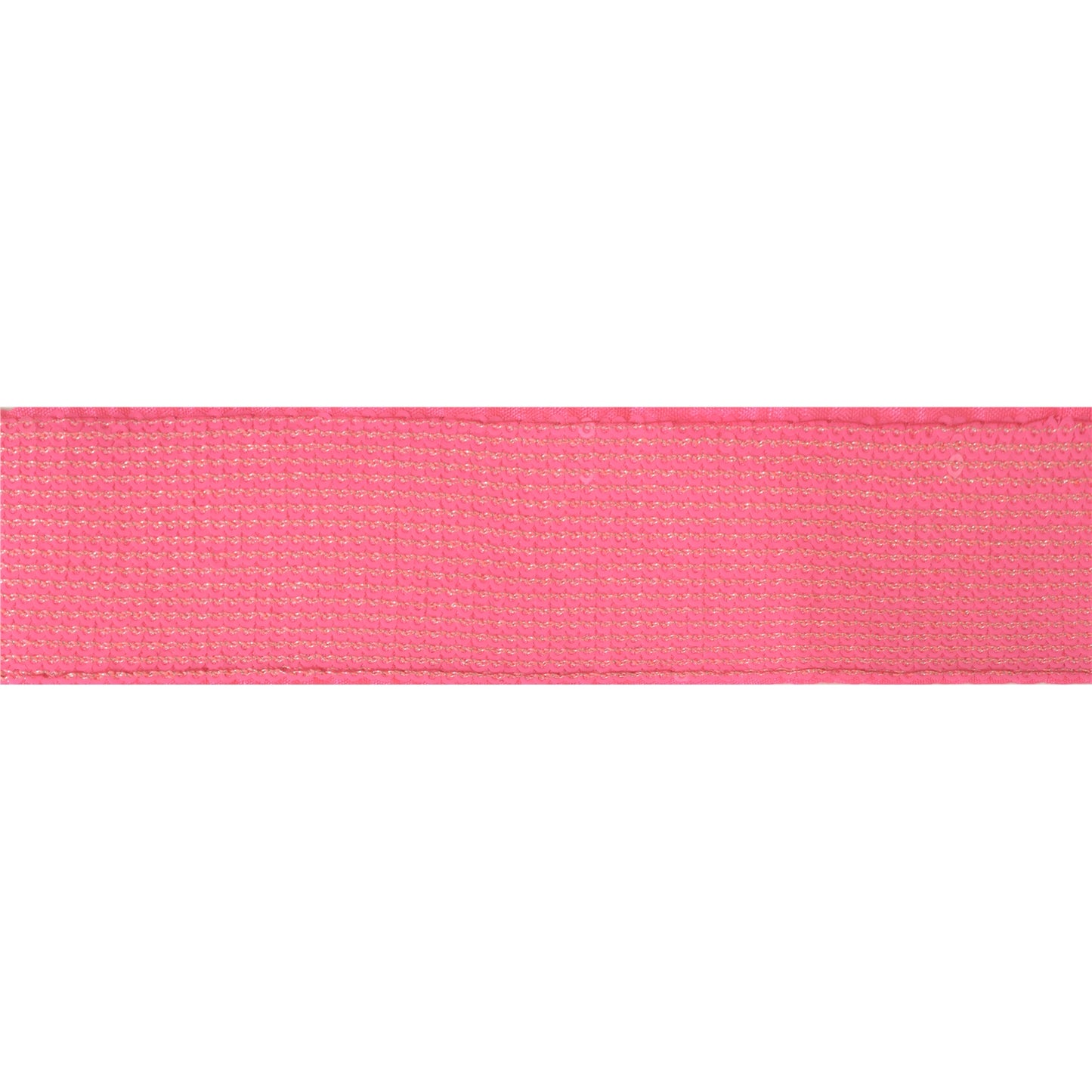 Sanskriti Woven Sparkle Dress Border 1 YD Trim Ribbon Pink Craft Sewing Lace