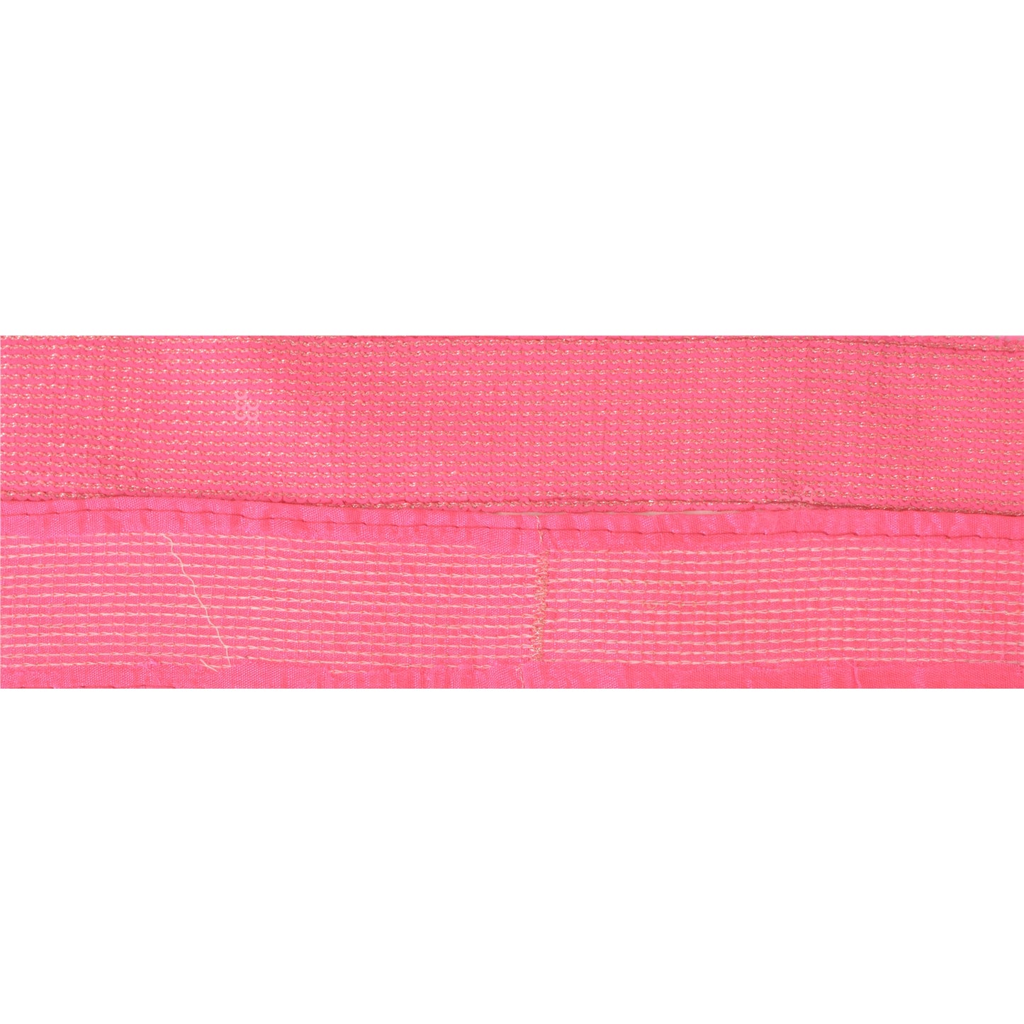Sanskriti Woven Sparkle Dress Border 1 YD Trim Ribbon Pink Craft Sewing Lace