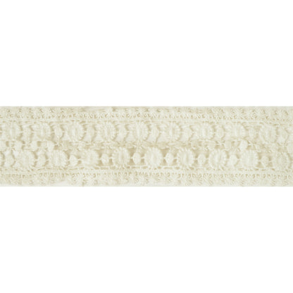 Sanskriti Schiffli Embroidered Bridal Dress Border 1 YD Trim Ribbon Craft Lace